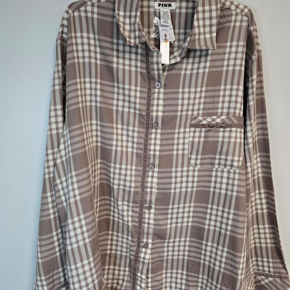 Victoria's Secret Pink Loungewear Sleep shirt size XL NWT MSRP $69.95